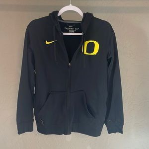Nike Oregon Ducks zip up sweatshirt